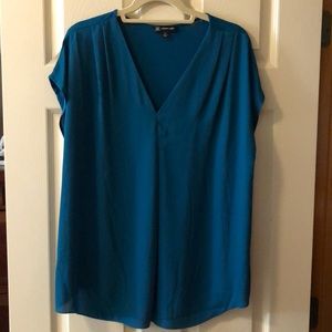 Teal blouse